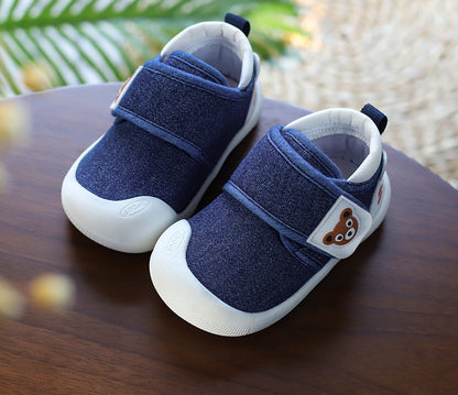 Toddler Shoes Male Baby Cotton Shoes Female Baby Soft Bottom Cloth Breathable