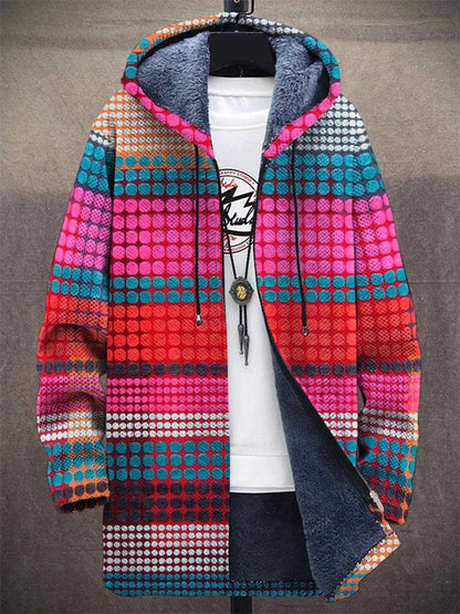 Men's 3d Digital Printed Hat Cardigan