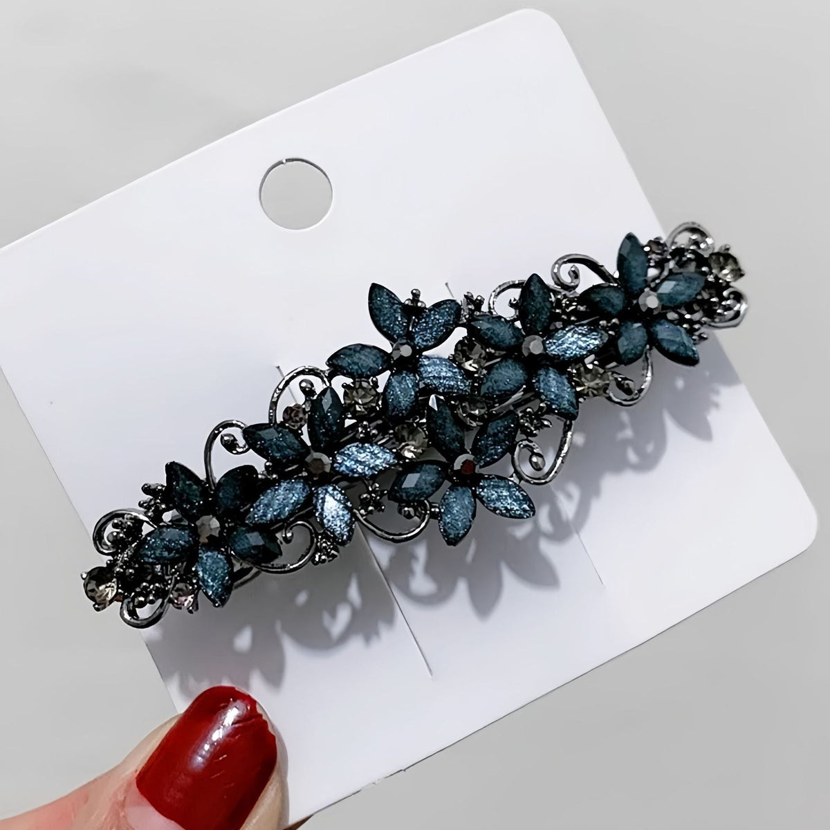 Alloy Barrettes Korean Hair Accessories Ponytail Clip Headdress (Available)