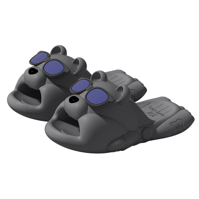 Cute Slippers Men's Indoor Home Non-slip (Available)