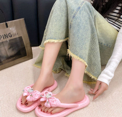 EVA Non-slip Wear-resistant Fashion All-match Women's Outdoor Slippers  (Available)