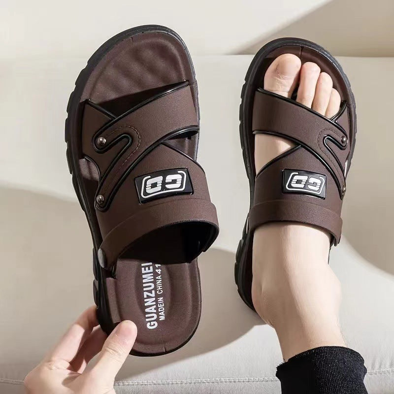 Summer Men's Platform Non-slip Beach Sandals ( Available )