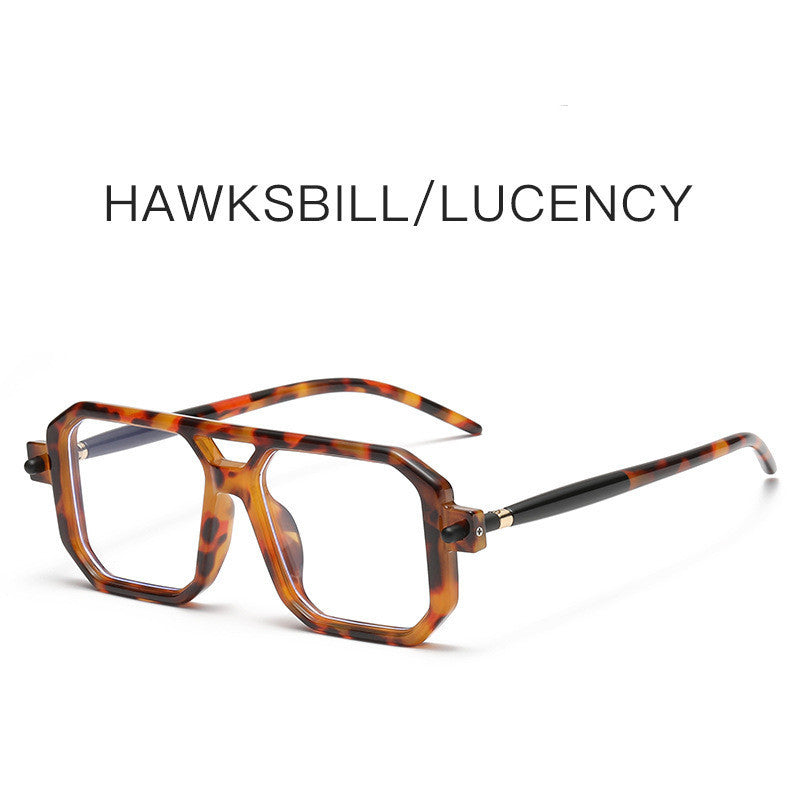 Double Beam Square Frame Sunglasses(Available)