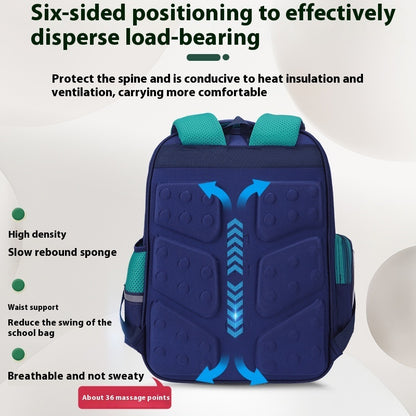 Children's Burden-free Spine-protective Backpack