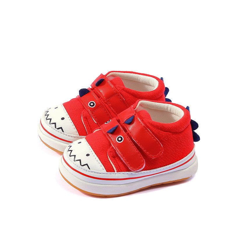 Baby Toddler Shoes Breathable Non-slip Cartoon Cotton Soft Sole Baby Shoes