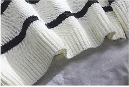 Autumn And Winter Turtleneck Sweaters For Men And Boys Trend All-match Line Clothes Lazy Wind