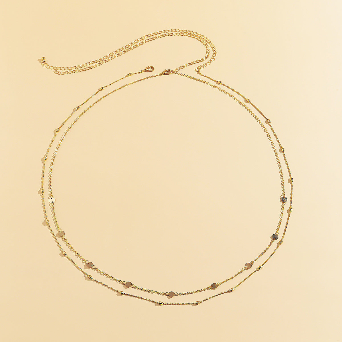 Belly Chain Sexy Body Coin Waist Female Suit For Women Snake Bone Double Layers Jewelry Decor Bra Bikini Beach Harness Jewelry (Available)