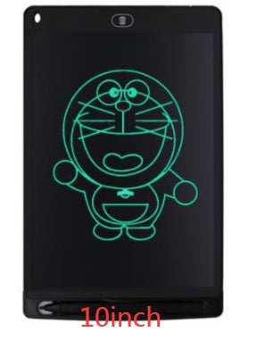 LCD Writing Tablet with pressure-sensitive screen, stylus, erase button, and screen lock for kids' drawing, writing, and learning