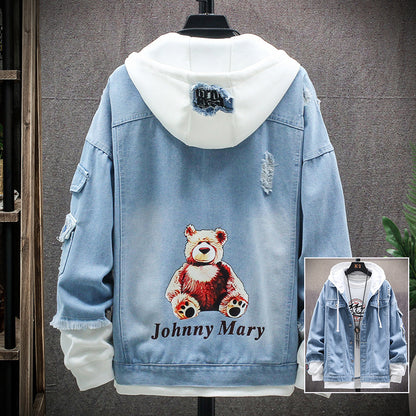 Men's Autumn Casual Trendy Denim Jacket