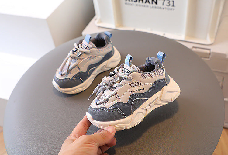 Children's Spring And Autumn Sports Shoes For Boys Soft Soled Toddler Shoes For Girls