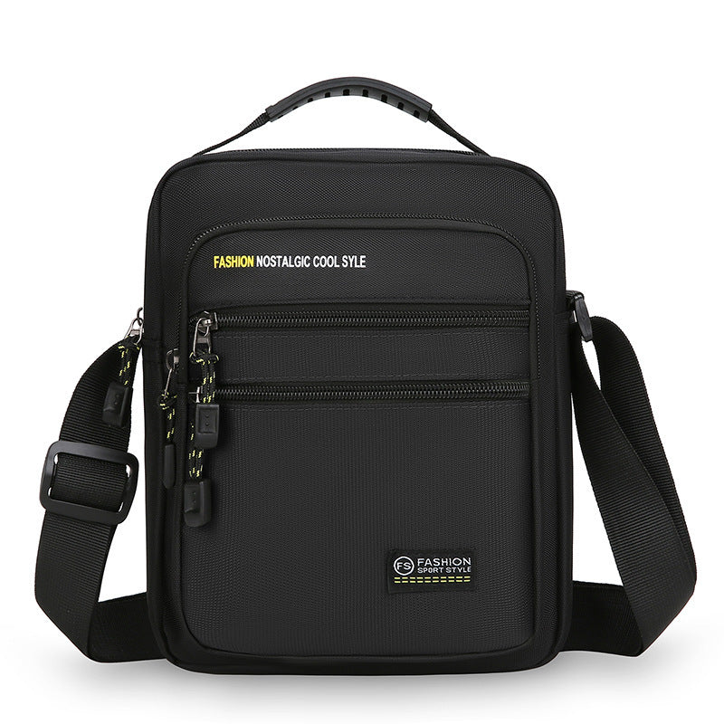 Men's Shoulder Outdoor Leisure Commute Multi-functional Crossbody Bag (Available)