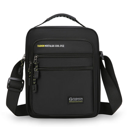 Men's Shoulder Outdoor Leisure Commute Multi-functional Crossbody Bag (Available)