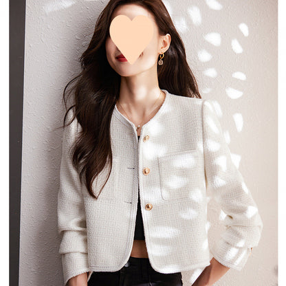 Short Black Kafuu Coat Women's Suit