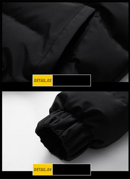 Down Cotton-padded Coat Men's Autumn And Winter Sports Double-sided