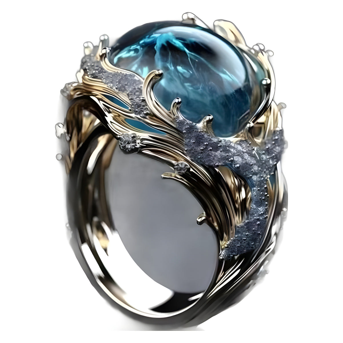 HAILANG Resin Fashion Diamond Women's Ring (Available)