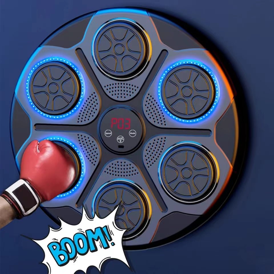 Fitness Trainer Boxing Game Training Machine USB Charging Wall Target for Boxing Sports Fitness Agility Reaction ( Available ) - Mom & Kids