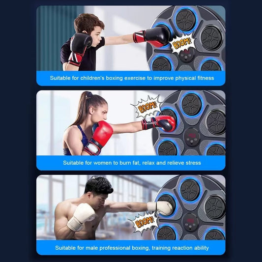 Fitness Trainer Boxing Game Training Machine USB Charging Wall Target for Boxing Sports Fitness Agility Reaction ( Available ) - Mom & Kids