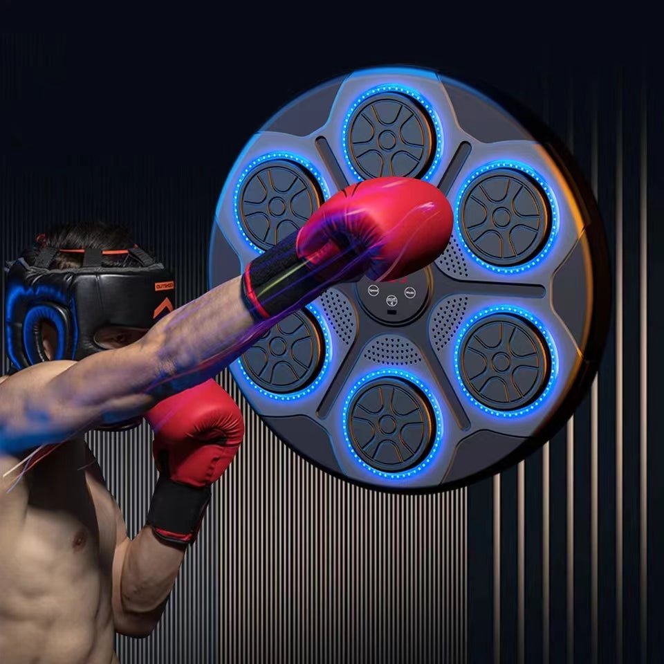 Fitness Trainer Boxing Game Training Machine USB Charging Wall Target for Boxing Sports Fitness Agility Reaction ( Available ) - Mom & Kids