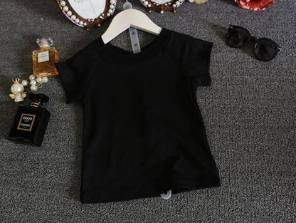 Girls' Short Sleeve And Gauze Skirt Suit (Available) - Mom & Kids