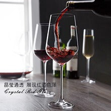 European style 7 pieces Juice/Wine Set, large crystal glass stemmed glasses, creative Juice/wine set.