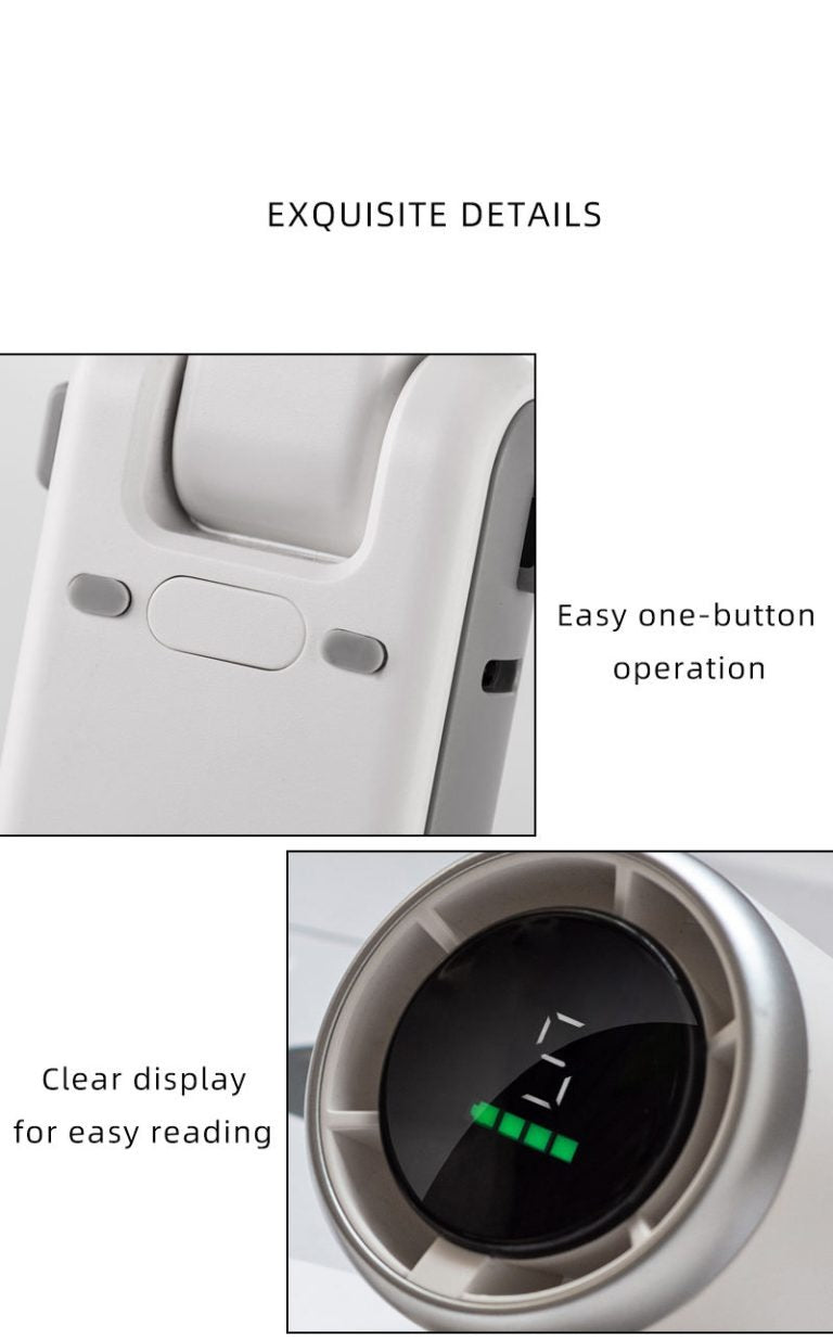 Premium High Speed Turbo Fan – Portable USB Handheld & Neck Hanging Folding Fan