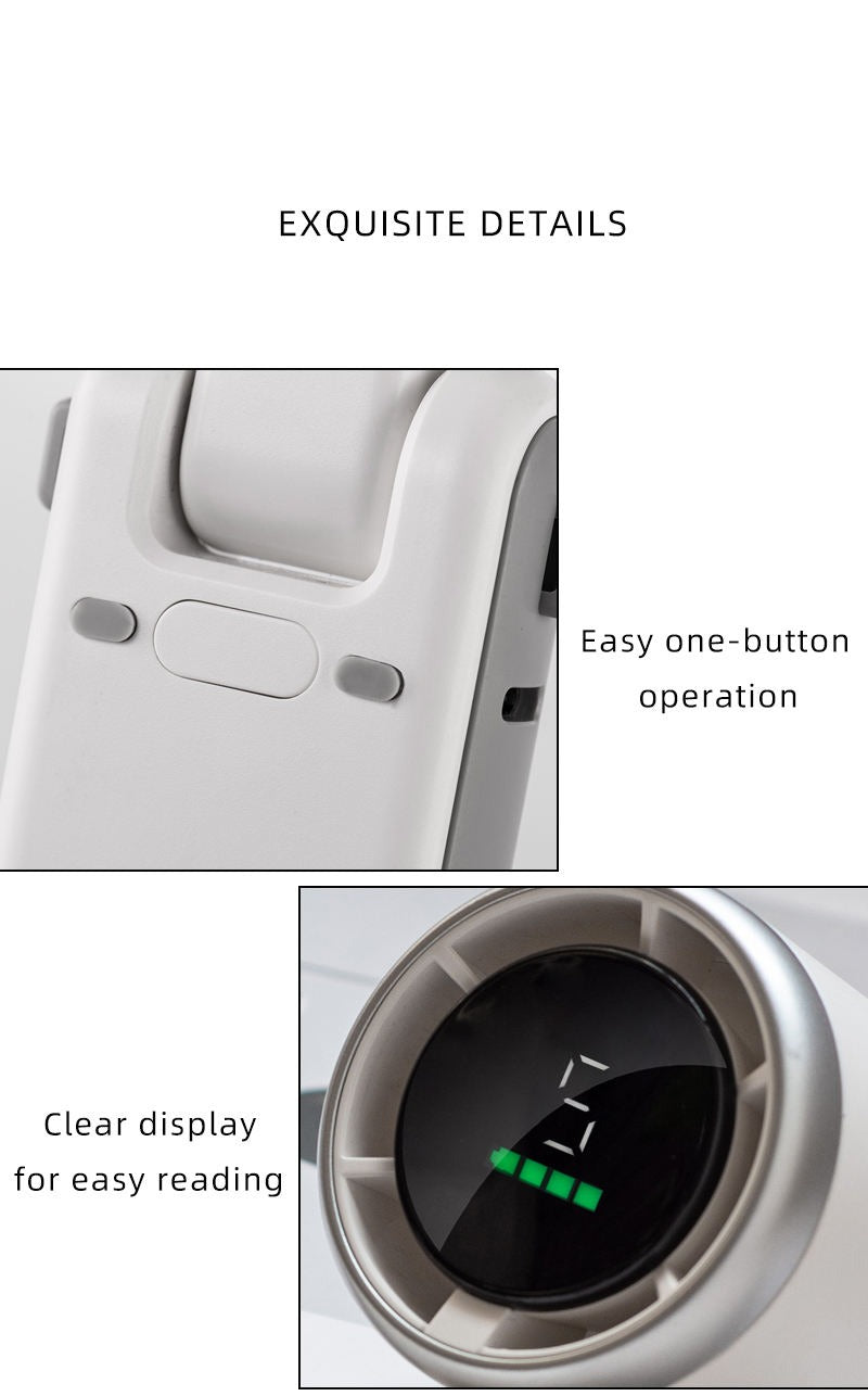 Premium High Speed Turbo Fan – Portable USB Handheld & Neck Hanging Folding Fan