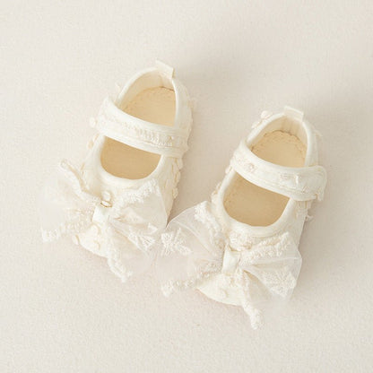 Infant Korean Style Bow Princess Shoes (Available) - Mom & Kids
