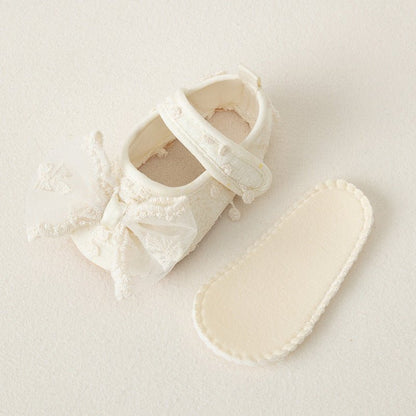 Infant Korean Style Bow Princess Shoes (Available) - Mom & Kids