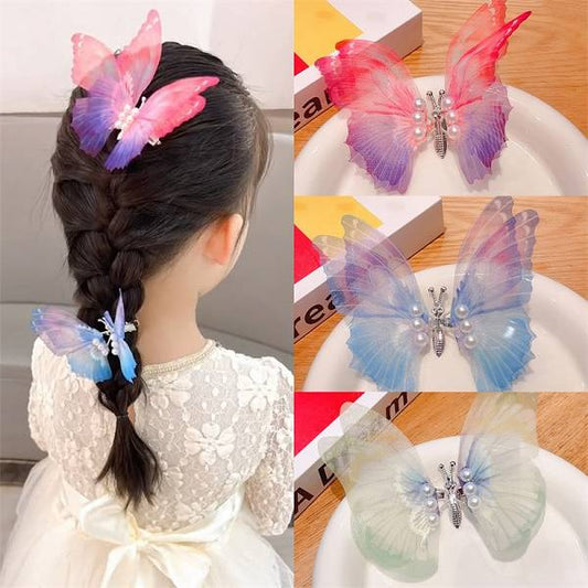 Children's Butterfly Push Hair clip!!   (Available)