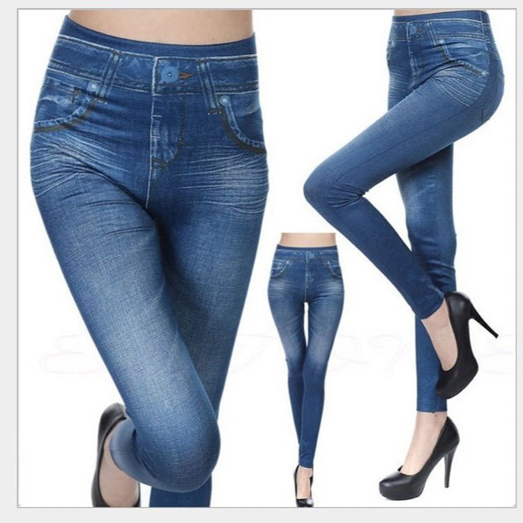 leggings women spring and autumn high waist outer wear one-piece pants (Available)