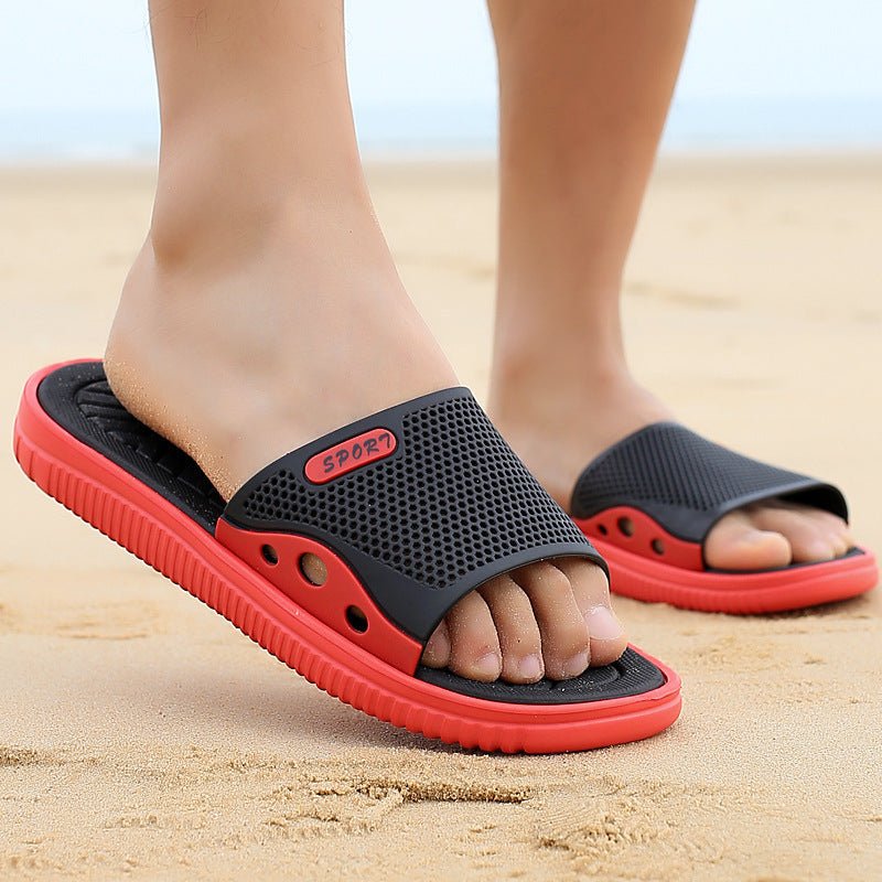Men's Large Outdoor Sports Slippers - Mom & Kids