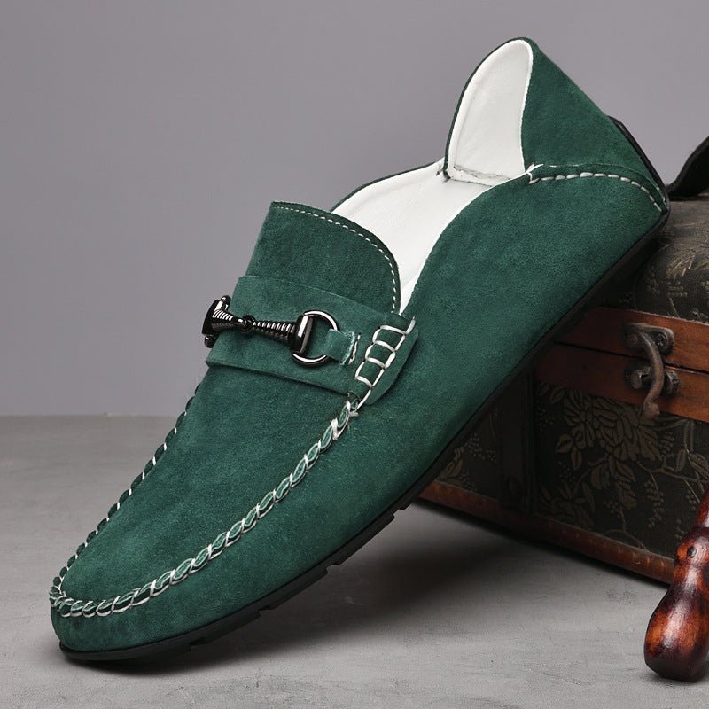 Men's Suede Leather Breathable Casual Shoes - Mom & Kids