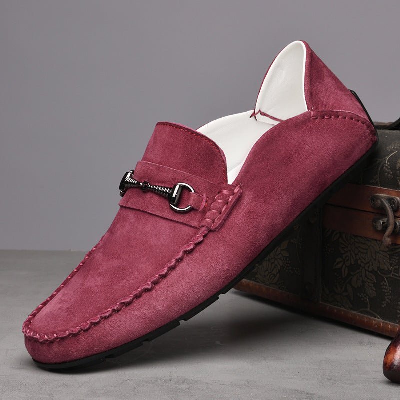 Men's Suede Leather Breathable Casual Shoes - Mom & Kids
