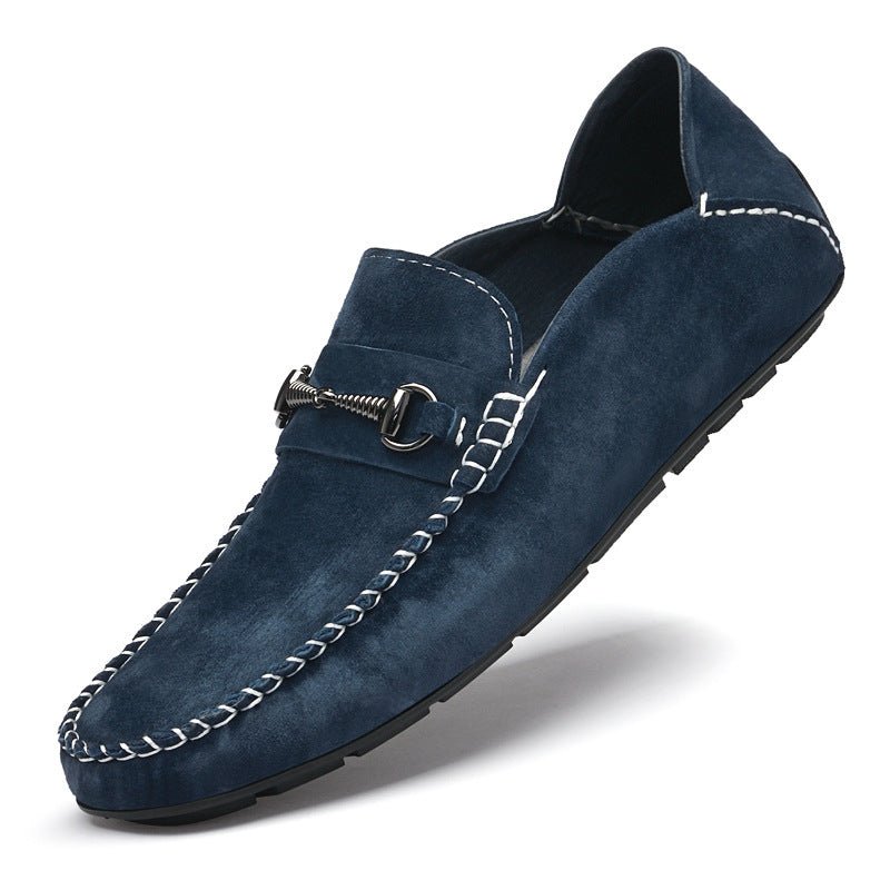 Men's Suede Leather Breathable Casual Shoes - Mom & Kids