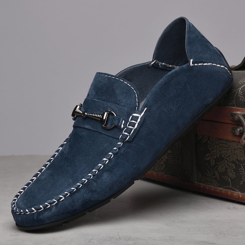 Men's Suede Leather Breathable Casual Shoes - Mom & Kids