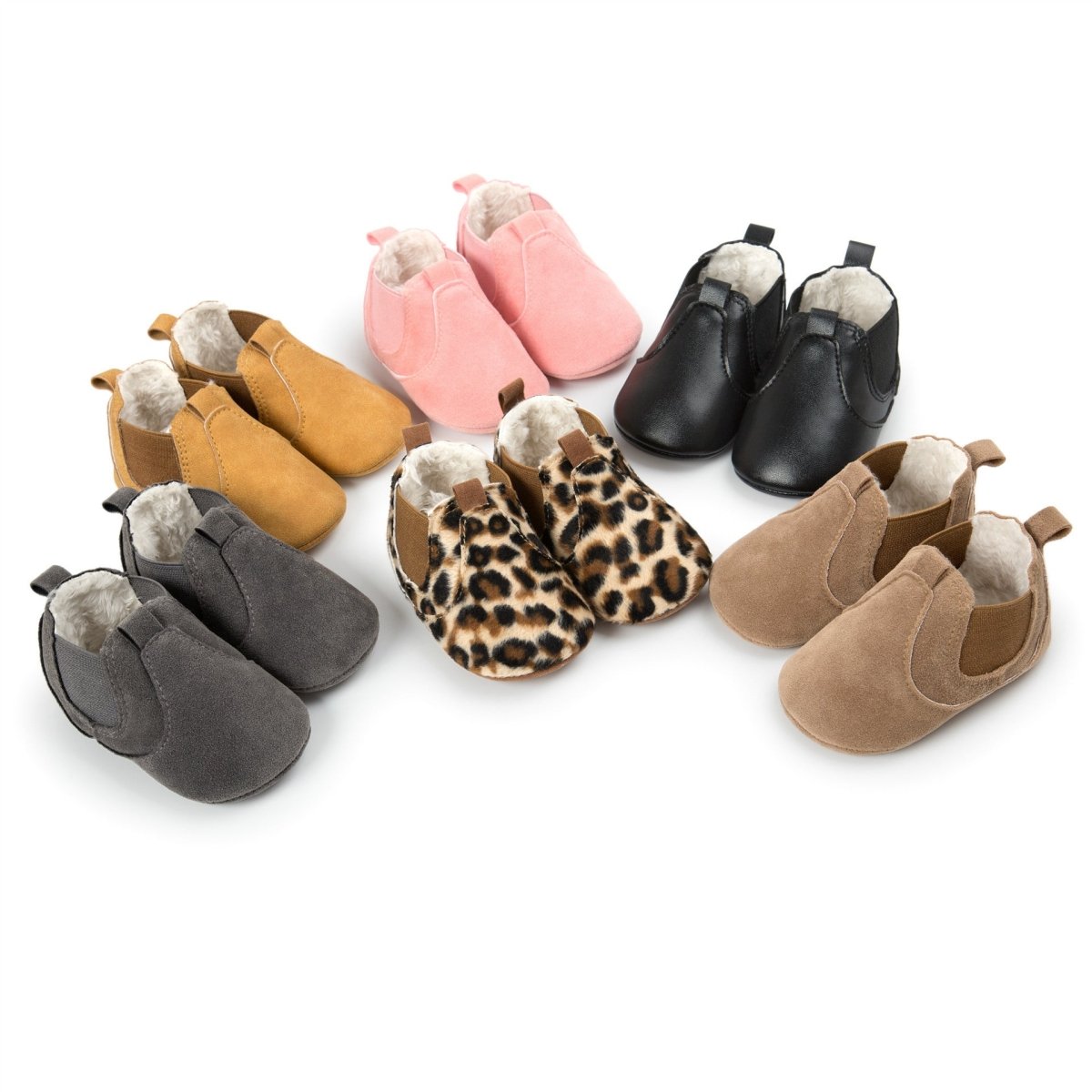 PU Leather Shoes Newborn Baby Walker Sneakers Shoes (Available) - Mom & Kids