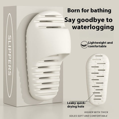 Quick-drying Bathroom Women's Wear-resistant Mute Slippers (Available) - Mom & Kids
