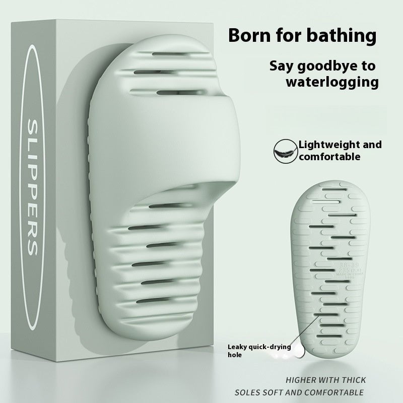 Quick-drying Bathroom Women's Wear-resistant Mute Slippers (Available) - Mom & Kids