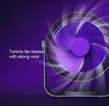 🪭 Multifunctional 360° Rotation Portable Rechargeable Air Cooling Circulating Fan!! ( Available )