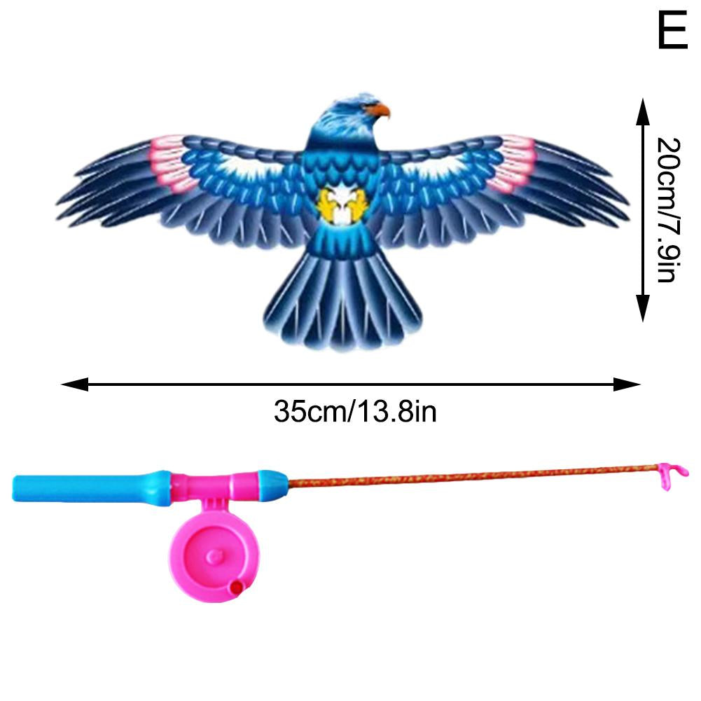 Dynamic Kite With Fishing Rod (Available)