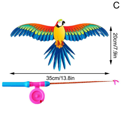 Dynamic Kite With Fishing Rod (Available)