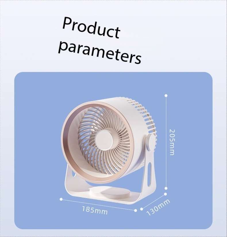 🪭 Multifunctional 360° Rotation Portable Rechargeable Air Cooling Circulating Fan!! ( Available )