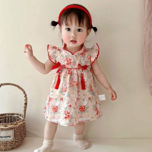 Chinese style summer baby clothes (Available)