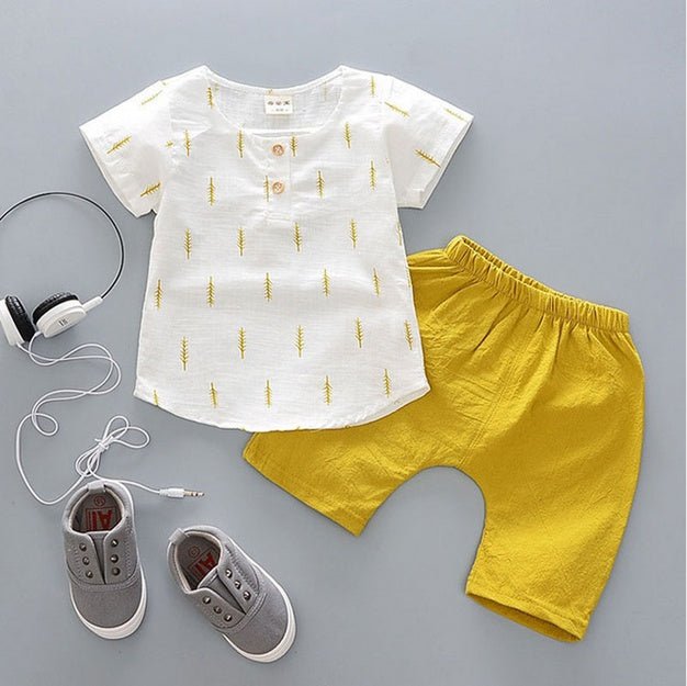 summer baby boys outfits sports (Available) - Mom & Kids