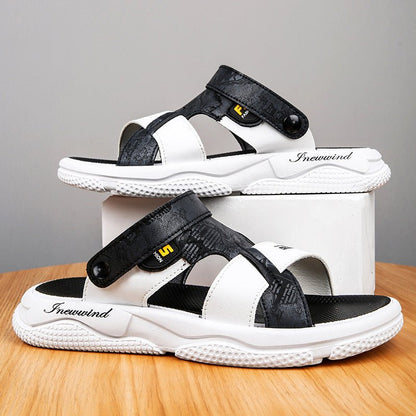 Summer Casual Outerwear Sandals And Slippers Beach Shoes Men - Mom & Kids