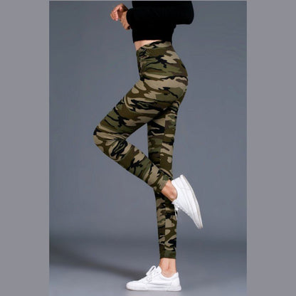 Camo print leggings Bangladesh women camouflage stretchable comfortable fashion pants